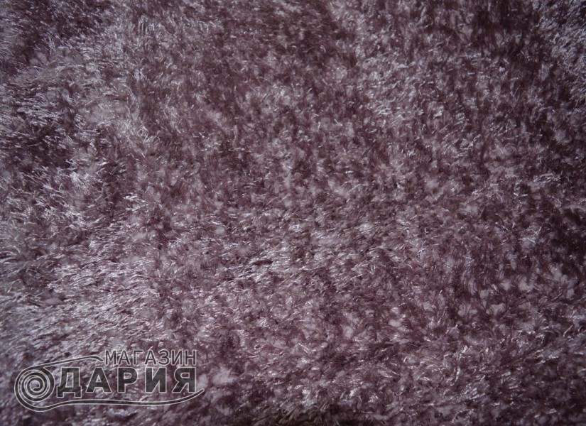 Тъкан килим 3D SHAGGY GRANDE lilac КРЪГ